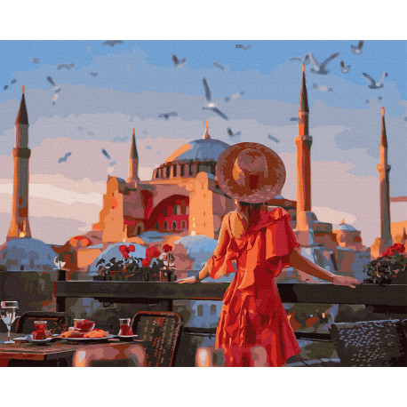  Стамбул. Айя-софия Картина по номерам Molly KK0718