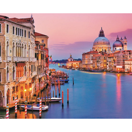  Вид с моста Венеции Раскраска картина по номерам на холсте MG2409