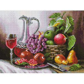  Натюрморт с фруктами Алмазная вышивка мозаика Белоснежка 704-BK-S