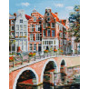  Императорский канал в Амстердаме Алмазная вышивка мозаика Белоснежка 989-AT-S