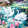  Лебединое озеро Набор для вышивания Чудесная игла 110-105