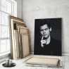  Гарри Стайлс черно-белый 80х100 см Раскраска картина по номерам на холсте Z-NA197-80x100