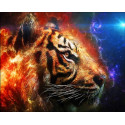  Космический тигр Алмазная вышивка мозаика Алмазная живопись АЖ-4131