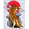  Японский тигр Алмазная вышивка мозаика Алмазная живопись АЖ-4135