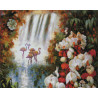  Райский сад Алмазная вышивка мозаика Белоснежка 938-KT-S