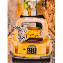 Машина с лимонами Раскраска картина по номерам на холсте Белоснежка 450-AS