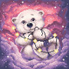  Малая медведица Алмазная вышивка мозаика BrilliArt МС-094