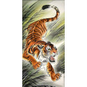 Тигр в траве Алмазная вышивка мозаика Алмазная живопись АЖ-4126