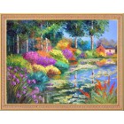 Райский сад Алмазная вышивка (мозаика) Color Kit