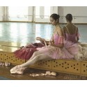 Балерина в розовом Раскраска по номерам на холсте Color Kit