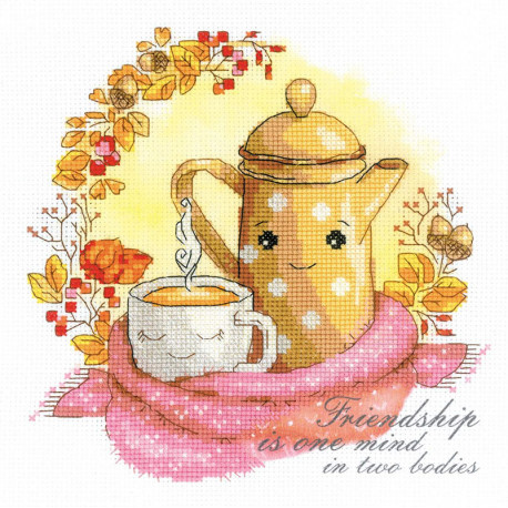  Чай для друзей Набор для вышивания Риолис 0091 РТ