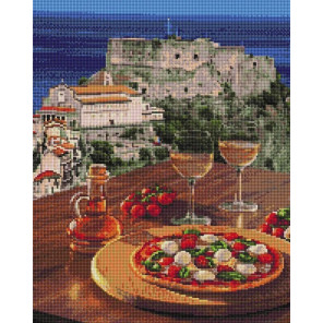  Итальянская пицца Алмазная вышивка мозаика Арт Фея UA124