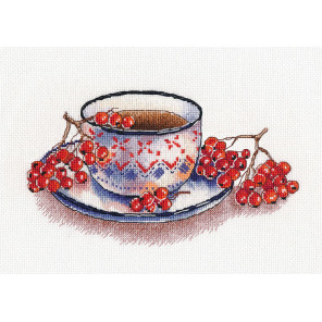  Рябиновый чай Набор для вышивания Овен 1452