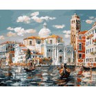 Венеция. Церковь Сан Джеремия Раскраска ( картина ) по номерам акриловыми красками на холсте Белоснежка
