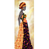  Конго Ткань с рисунком для вышивки бисером Матренин Посад 4191