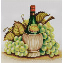 Молодое вино Ткань с рисунком для вышивки бисером Конек