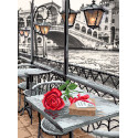 Венецианское кафе Набор для вышивания бисером Матренин Посад