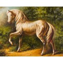 Златогривый конь Алмазная вышивка (мозаика) Гранни