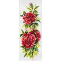  Розы красные Алмазная вышивка мозаика Brilliart МС-136