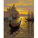 Венецианское утро Раскраска картина по номерам на холсте