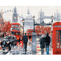  Прогулка по Лондону Раскраска картина по номерам на холсте ZX 20187
