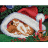  Котята на рождество Набор для вышивания Каролинка КТКН 176 (Р)