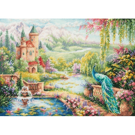  В саду волшебных грез Набор для вышивания Чудесная игла 350-763