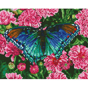  Бабочка и цветы Алмазная вышивка мозаика без подрамника GJW2766