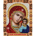  Богородица Казанская Канва с рисунком для вышивки бисером Конек 9270