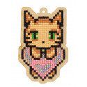  Любовь кота Алмазная мозаика подвеска U0334