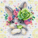  Очаровательный кролик Алмазная вышивка мозаика Brilliart МС-170