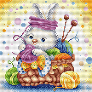  Рукодельный кролик Алмазная вышивка мозаика Brilliart МС-171