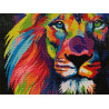  Красочный лев Алмазная вышивка мозаика Алмазная живопись АЖ-4006