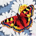 Бабочка Алмазная вышивка (мозаика) стразами Molly