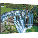  Шифэн водопад Пейзаж природа 80х120 Раскраска картина по номерам на холсте AAAA-RS541-80x120
