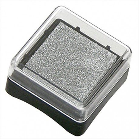 Серебро Штемпельная подушечка Inc Pads mini (чернила на масляной основе) Heyda