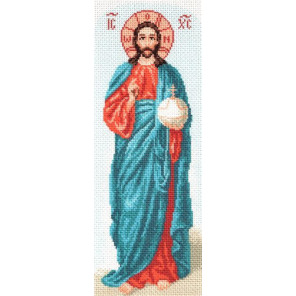  Иисус Христос Ткань с рисунком для вышивания Матренин Посад 0780