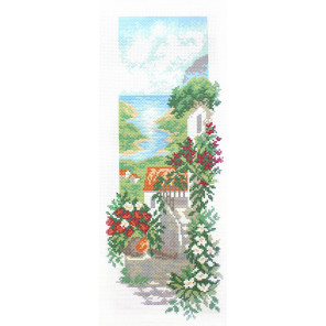  Лето Ткань с рисунком для вышивания Матренин Посад 0862