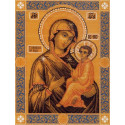 Икона Божей Матери Тихвинская Ткань с рисунком для вышивания Матренин Посад