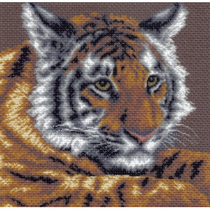  Сибирский тигр Ткань с рисунком для вышивания Матренин Посад 0883