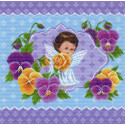 Сюрприз ангела Ткань с рисунком для вышивания Матренин Посад