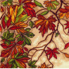  Осенний вальс Ткань с рисунком для вышивания Матренин Посад 1462