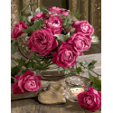  Розы цвета Раскраска картина по номерам на холсте ZX 43129