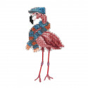 Осенний фламинго Набор для вышивания бисером MILL HILL