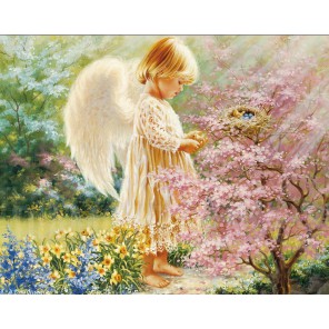 Маленький ангел Алмазная вышивка мозаика Гранни