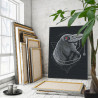 Мудрый ворон Птицы Мифология 75х100 Раскраска картина по номерам на холсте