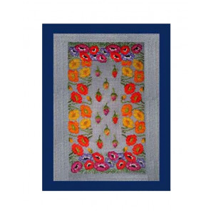  FLEURI ANEMONES (Цветы Анемоны) Набор для вышивания коврика Le Bonheur des Dames 3655