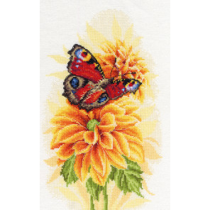  Парящая бабочка Набор для вышивания LanArte PN-0194926