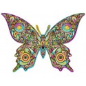 Бабочка Раскраска по номерам на холсте Menglei