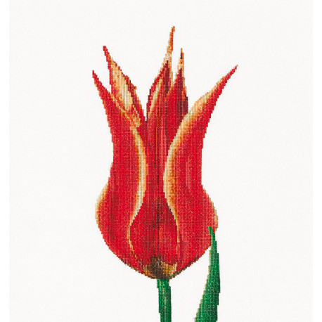  Красный тюльпан Набор для вышивания Thea Gouverneur 515